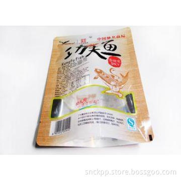 Colorful Laminated Snack Packaging Bags With Window OPP / P